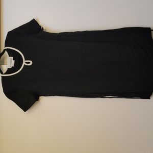 Motherhood black dress